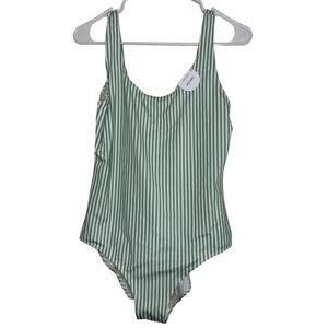 NWT Monki Scoop Neck Swimsuit Medium
